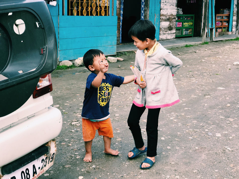 Photo of Mechuka Village by Nancy Kaman