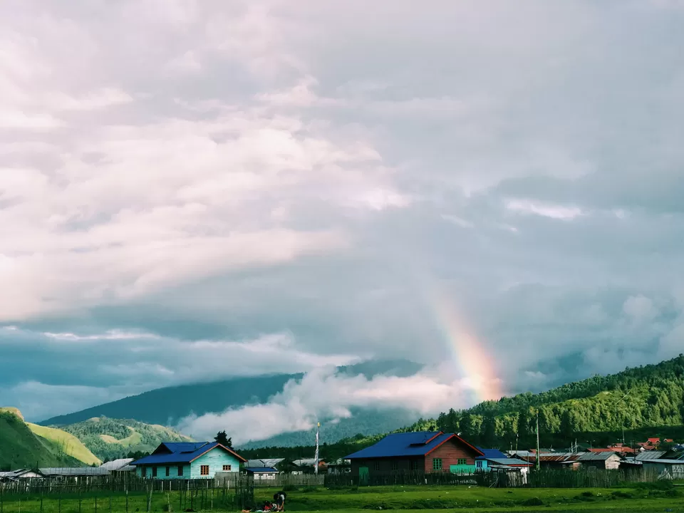 Photo of Mechuka Village by Nancy Kaman