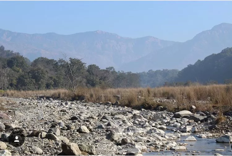 Photo of Garjiya Temple Bridge, Chilkiya Range, Uttarakhand, India by Yasmin Mirza