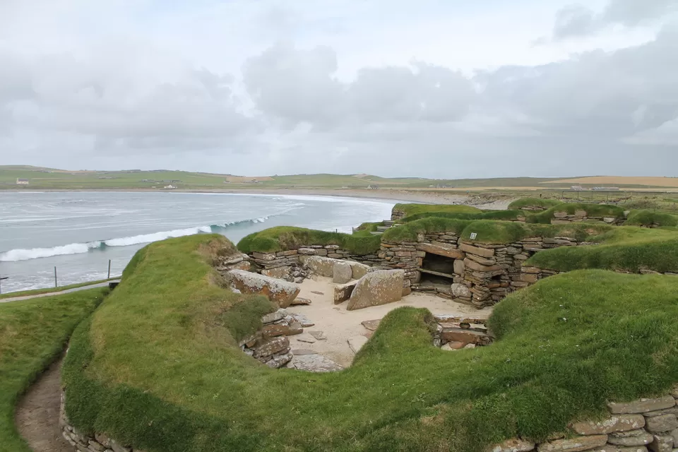 Photo of Skara Brae Prehistoric Village, Sandwick, United Kingdom by Sangeetha