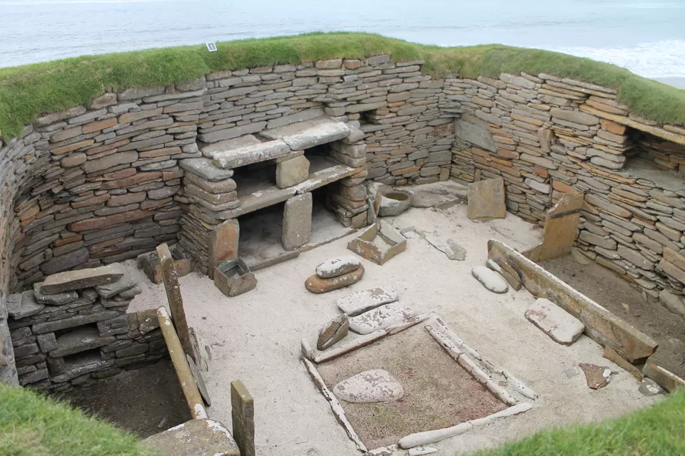 Photo of Skara Brae Prehistoric Village, Sandwick, United Kingdom by Sangeetha