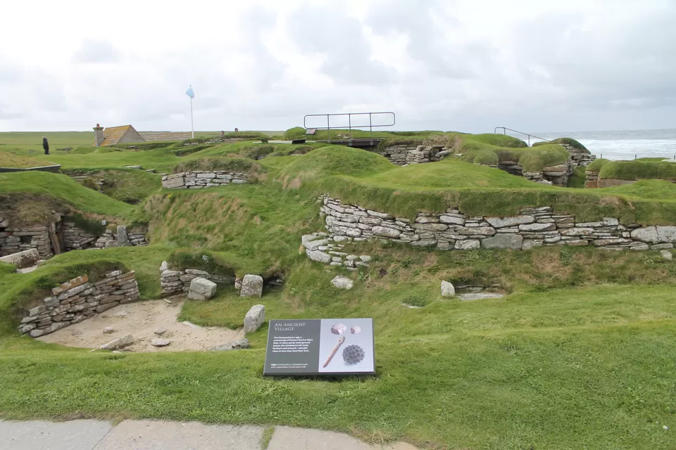 Photo of Skara Brae Prehistoric Village, Sandwick, United Kingdom by Sangeetha
