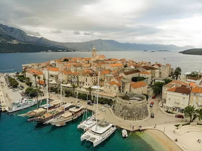 Photo of Korcula Old Town, Korčula, Croatia by Roshan Chugh (@vagabondfootsteps) 