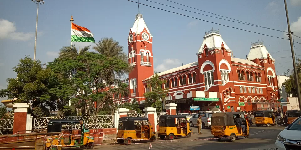 Photo of Chennai Central Railway Station, Station Road, Kannappar Thidal, Park Town, Chennai, Tamil Nadu, India by Abhishek Sura