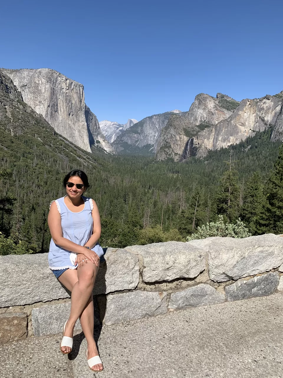 Photo of Yosemite National Park Road, Yosemite Valley, CA, USA by Adrita Khaund