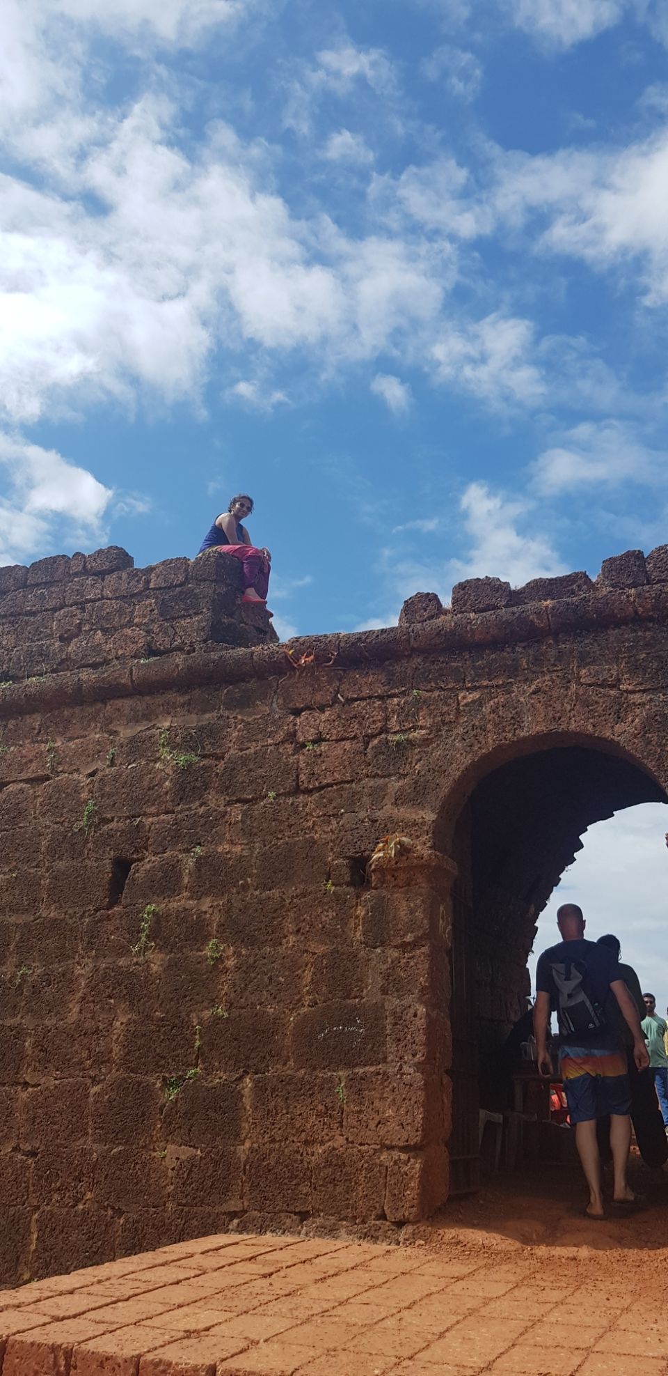 Photo of Vagator Hill View, Chapora Fort Trail, Vagator, Goa, India by Sindhu Acharya