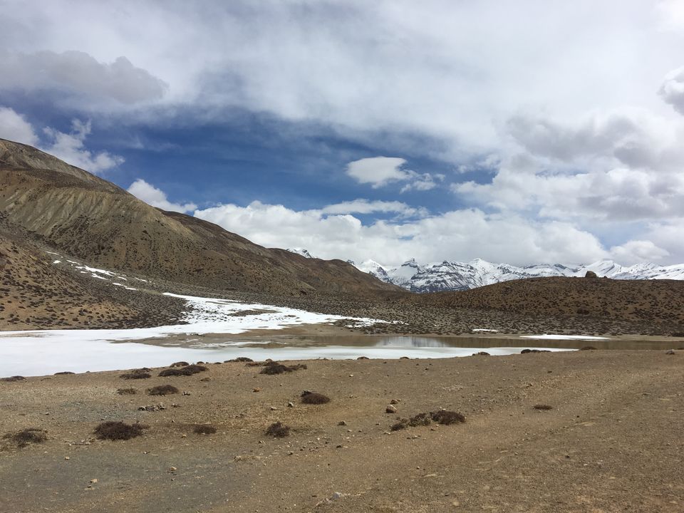 Photo of The Frozen lake and a tanned nose by Sidharth Gokul