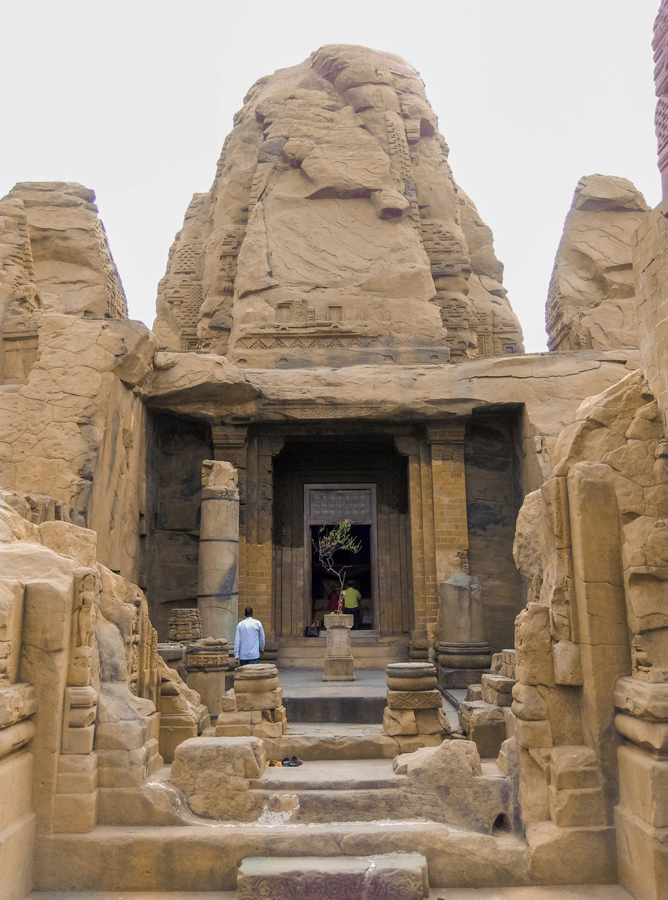 Photo of Monolithic Masroor Rock Cut Temples 3/7 by ranjan juneja