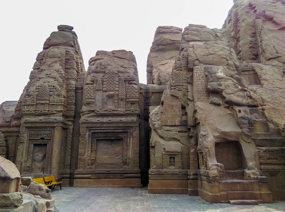 Photo of Monolithic Masroor Rock Cut Temples 2/7 by ranjan juneja