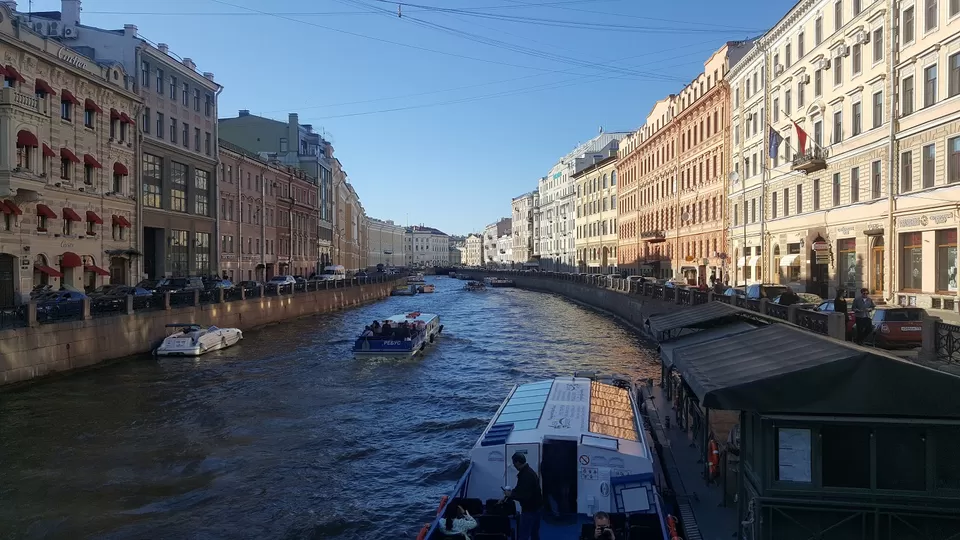 Photo of Griboyedov Canal, Saint Petersburg, Russia by Pranavi Chhikniwala