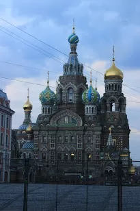Photo of Church of the Savior on Spilt Blood, Griboyedov channel embankment, Saint Petersburg, Russia by Pranavi Chhikniwala