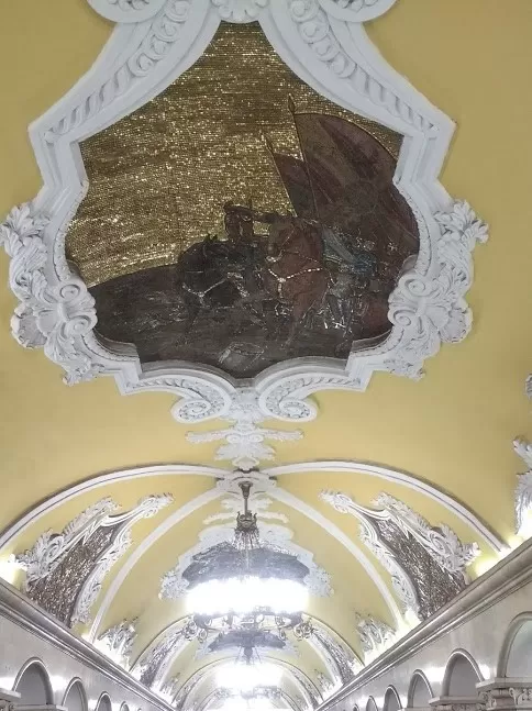 Photo of Komsomol'skaya, Moscow, Russia by Pranavi Chhikniwala