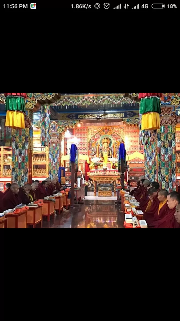Photo of The Menri Monastery, Dolanji, Ganyar, Himachal Pradesh, India by madhav khindri