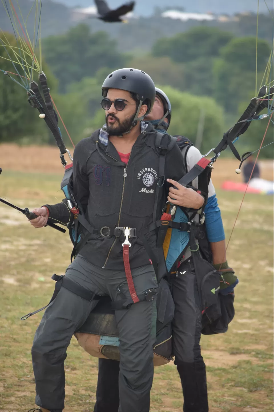 Photo of Paragliding from the World's 2nd Highest Point by Abhyudaya Pandey