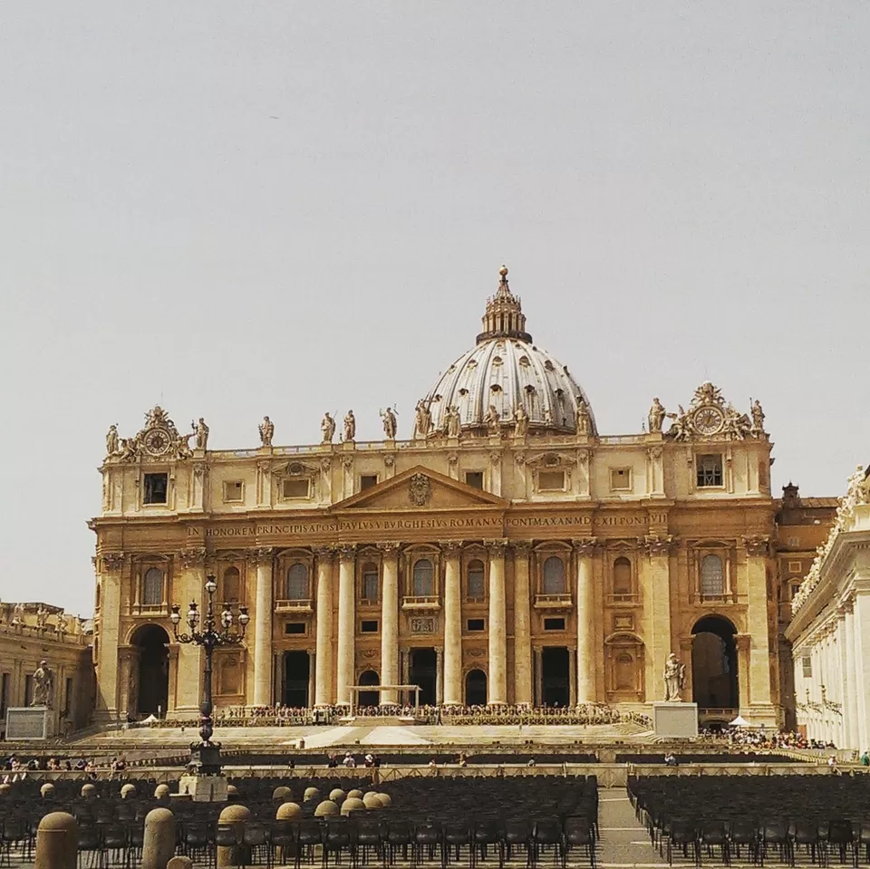 Photo of St. Peter's Basilica, Vatican City by Sumedha Bharpilania