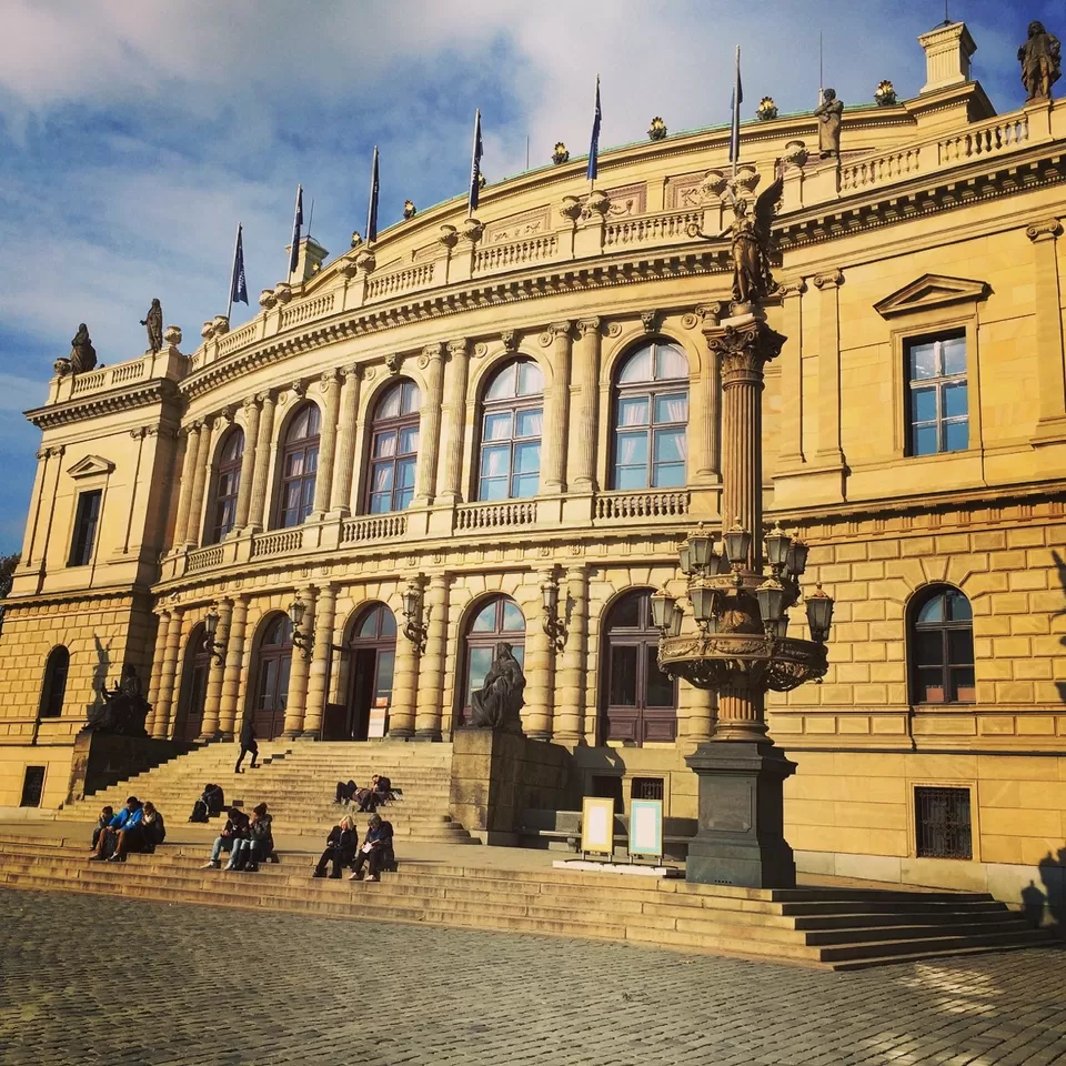 Photo of Rudolfinum, Alšovo nábřeží, Prague 1, Czech Republic by Sumedha Bharpilania