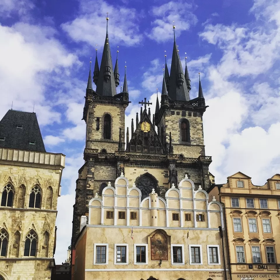 Photo of Church of Our Lady before Týn, Old Town Square, Prague 1, Czech Republic by Sumedha Bharpilania
