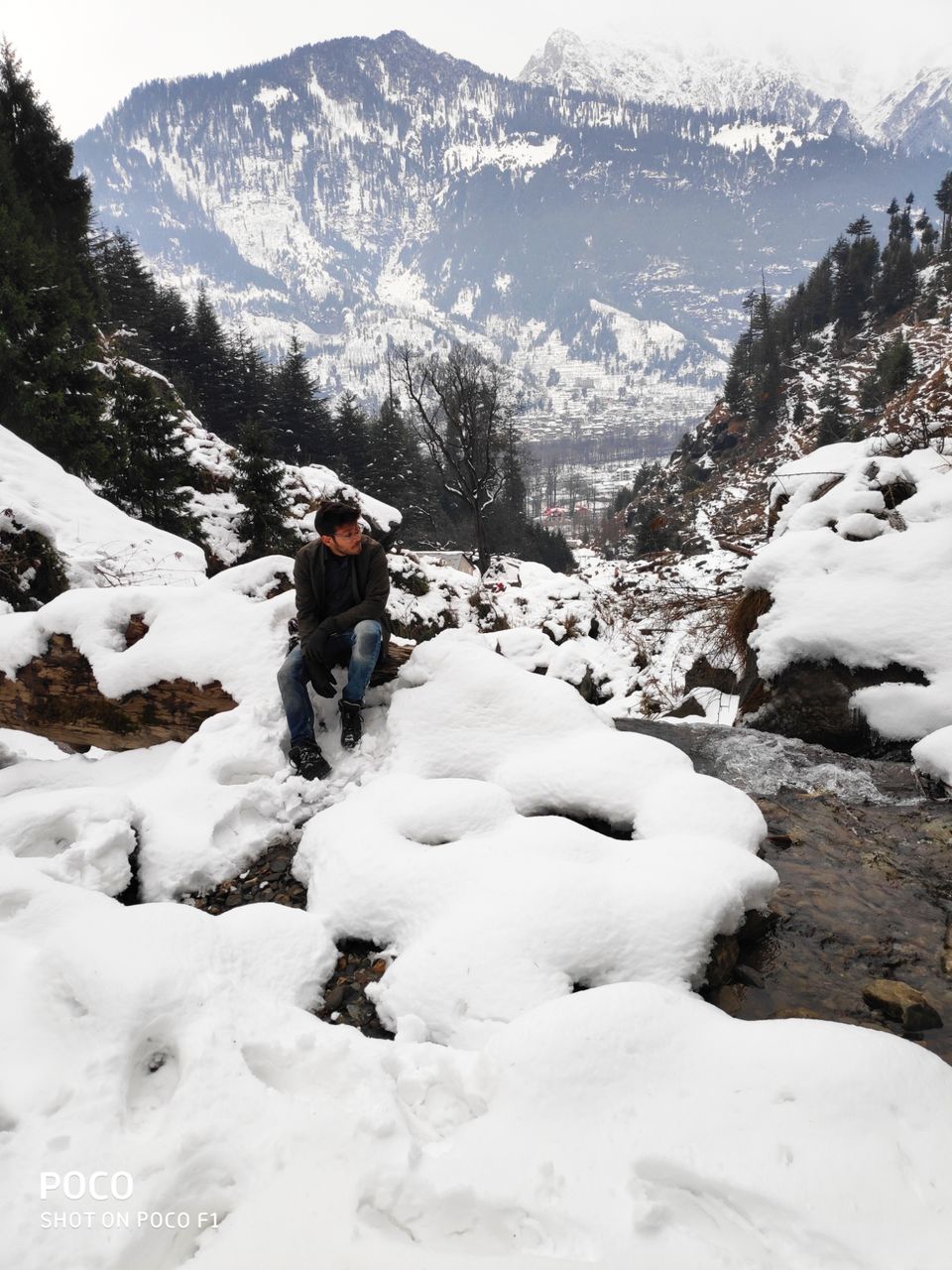 Photo of Jogini Falls, Vashist, Himachal Pradesh, India by ayush raj