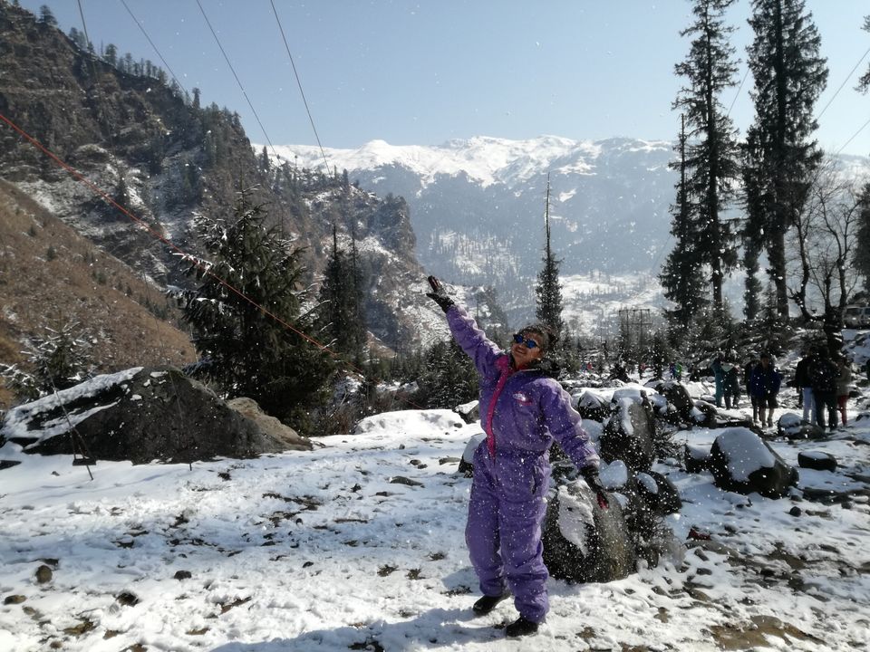 Snowfall in Manali Tripoto