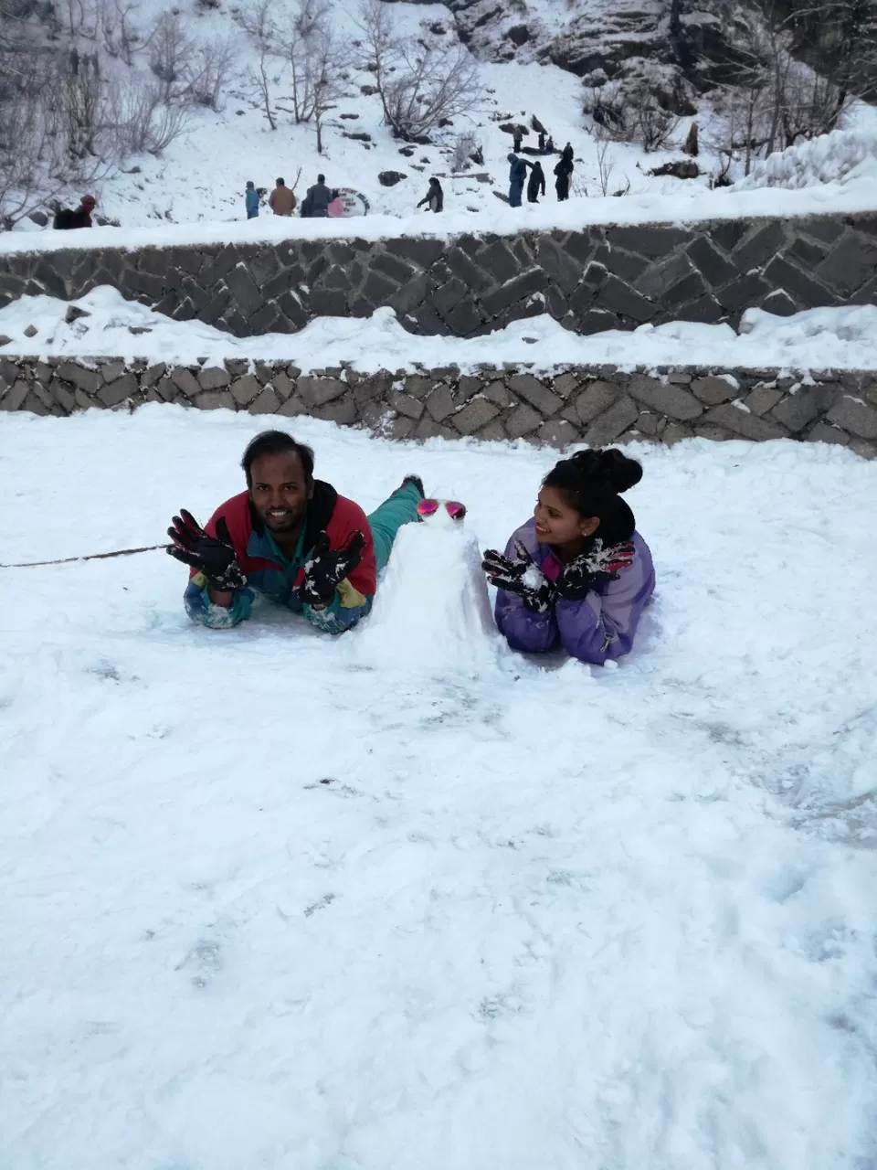 Photo of Snowfall in Manali by Nikhil