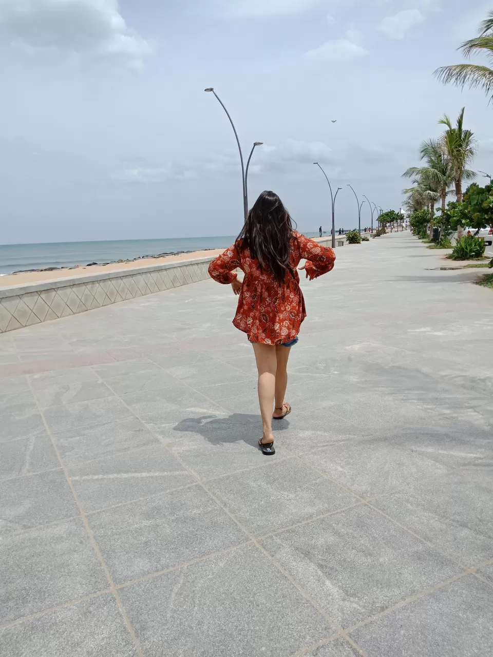 Photo of Rock Beach, White Town, Puducherry, India by Bhavini Srivastava