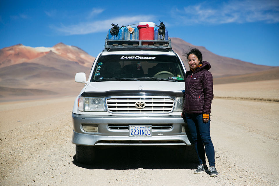Photo of Crossing Salar De Uynui by Jeep 1/17 by Britnee Johnston