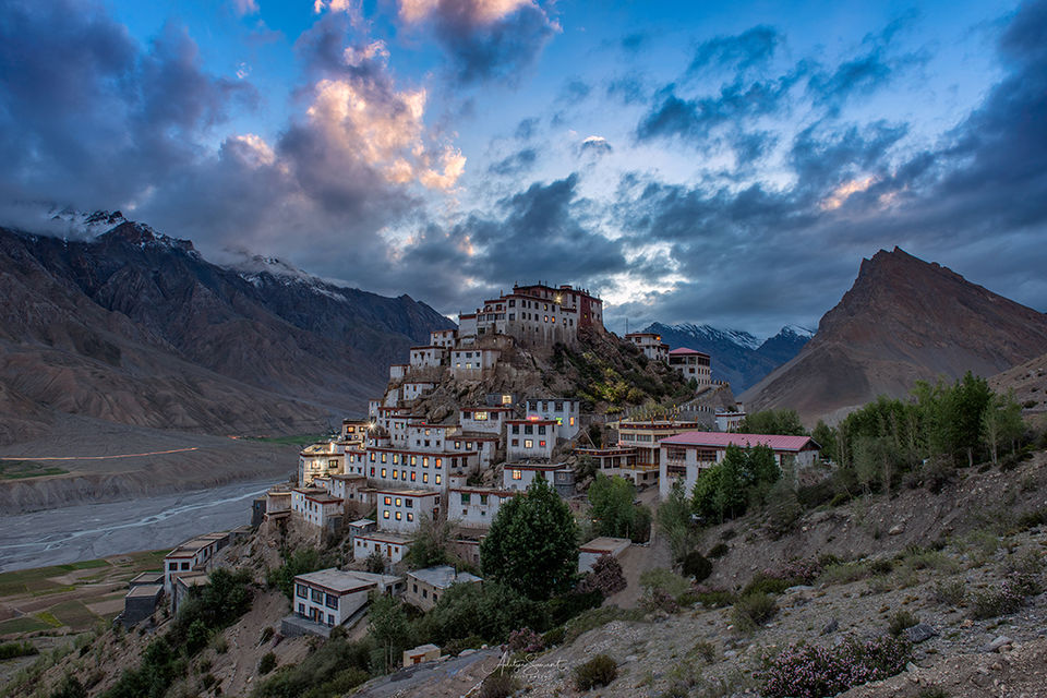 Photo of Key Gompa, Key Monastery, Key, Himachal Pradesh, India by Aditya Sawant