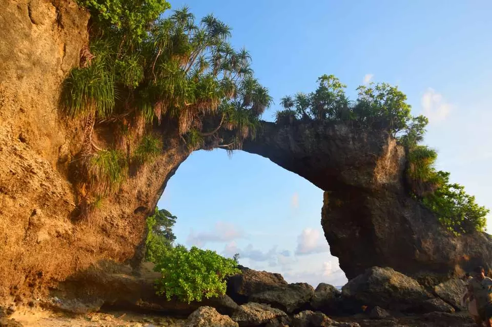 Photo of Natural Bridge, Lakshmanpur, Andaman and Nicobar Islands, India by Soumita Das