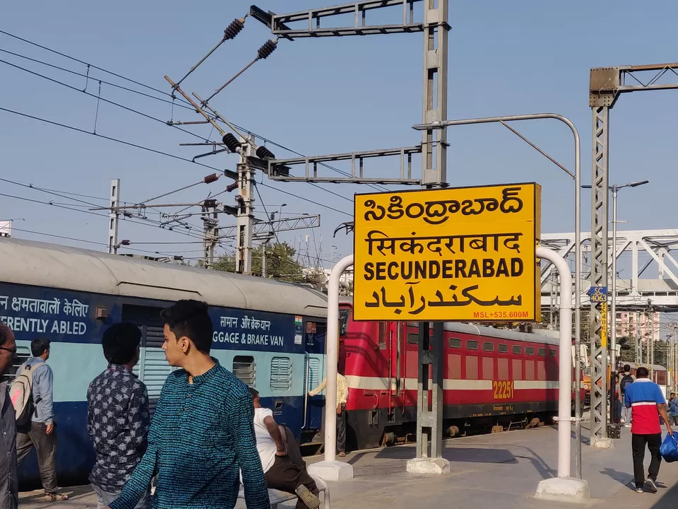 Photo of Secunderabad Railway Station Bus Stop, Regimental Bazaar, Shivaji Nagar, Secunderabad, Telangana by Venu bairi