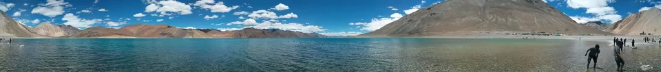 Photo of Pangong Lake by Abhishek Saha