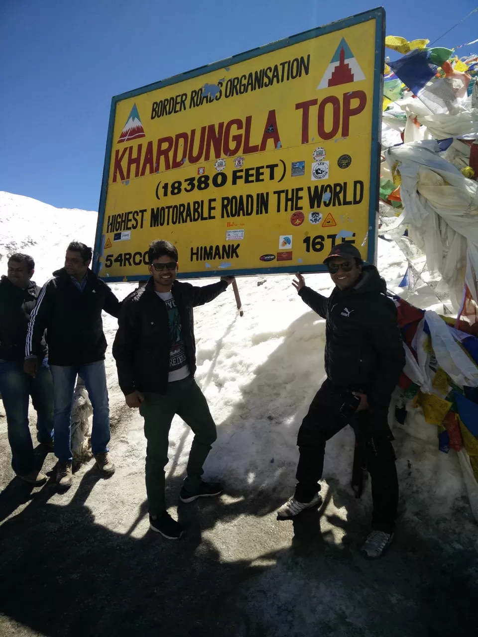 Photo of Khardung La by Abhishek Saha
