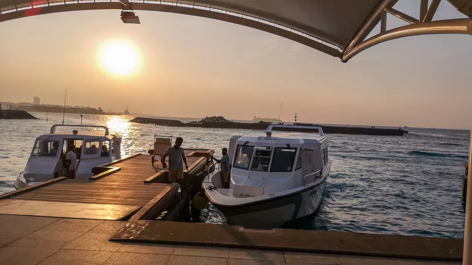 Photo of Airport Ferry Jetty to Male, Malé, Maldives by NaughtyandCurly