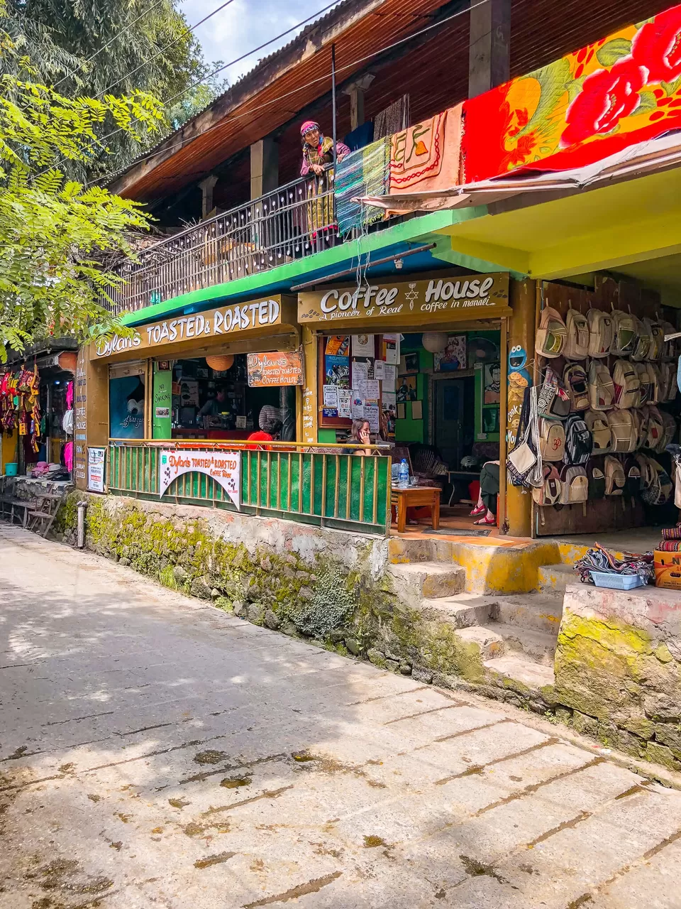 Photo of Dylan's Toasted & Roasted Coffee House, Old Manali, Manali, Himachal Pradesh, India by NaughtyandCurly