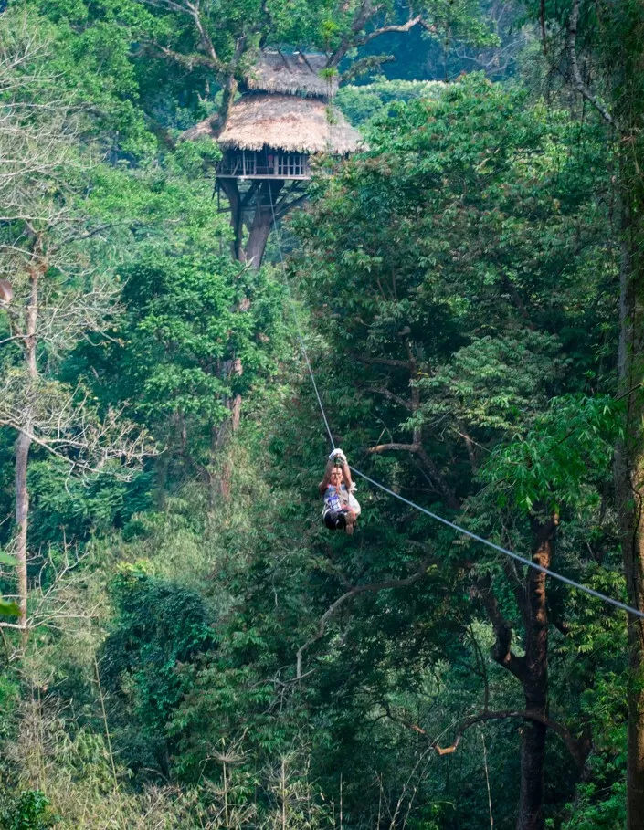 Photo of Gibbon Experience Treehouse Nr 1, Laos by Ayushee Chaudhary