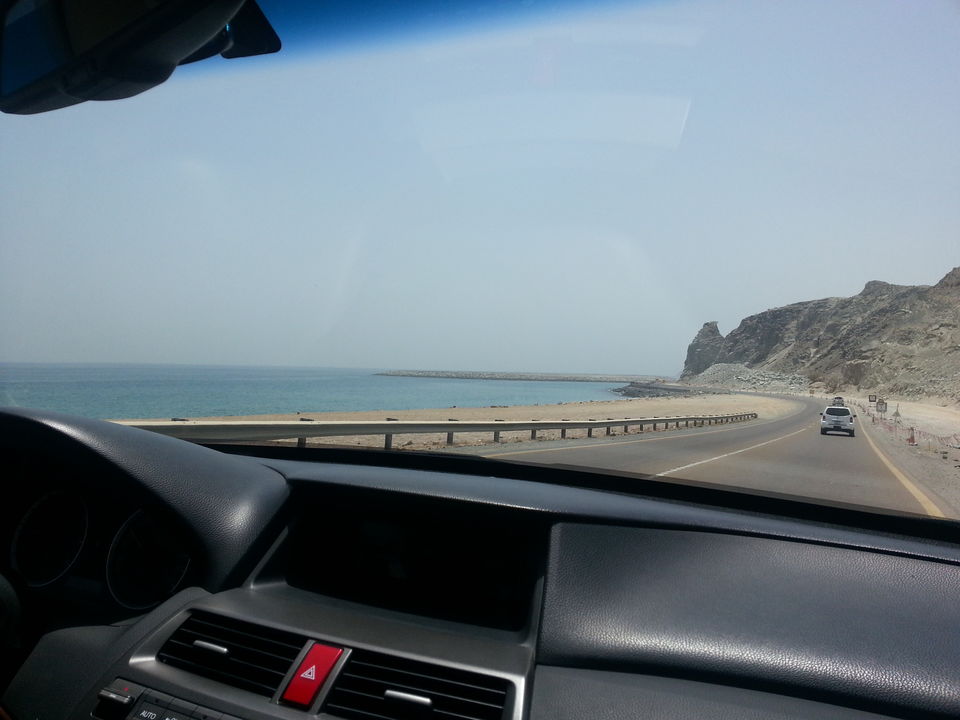 Photo of Drive amidst desert, mountains and beaches at Fujairah, UAE 6/9 by Ramprasad Subudhi