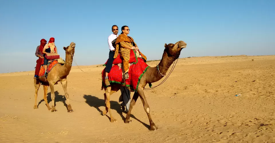 Photo of Sam Sand Dunes, Major District Road 53, Kanoi, Jaisalmer, Rajasthan, India by Amrita C