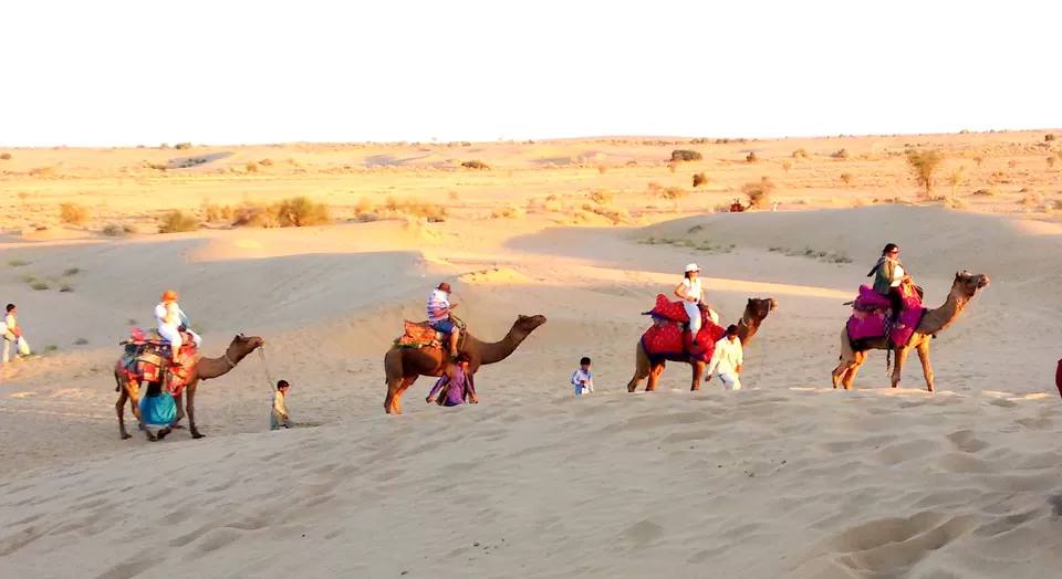 Photo of Sam Sand Dunes, Major District Road 53, Kanoi, Jaisalmer, Rajasthan, India by Amrita C