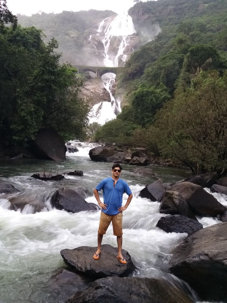 Photo of Go Goa must visit place (dudhsagar waterfall) by Ankit Bhardwaj