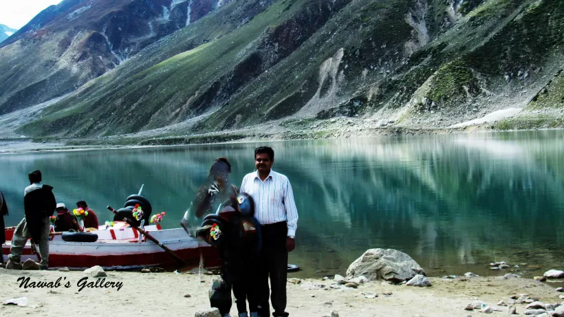 Photo of Saif-ul-Maluk Lake, Pakistan by Nawab Tanweer Ahmad