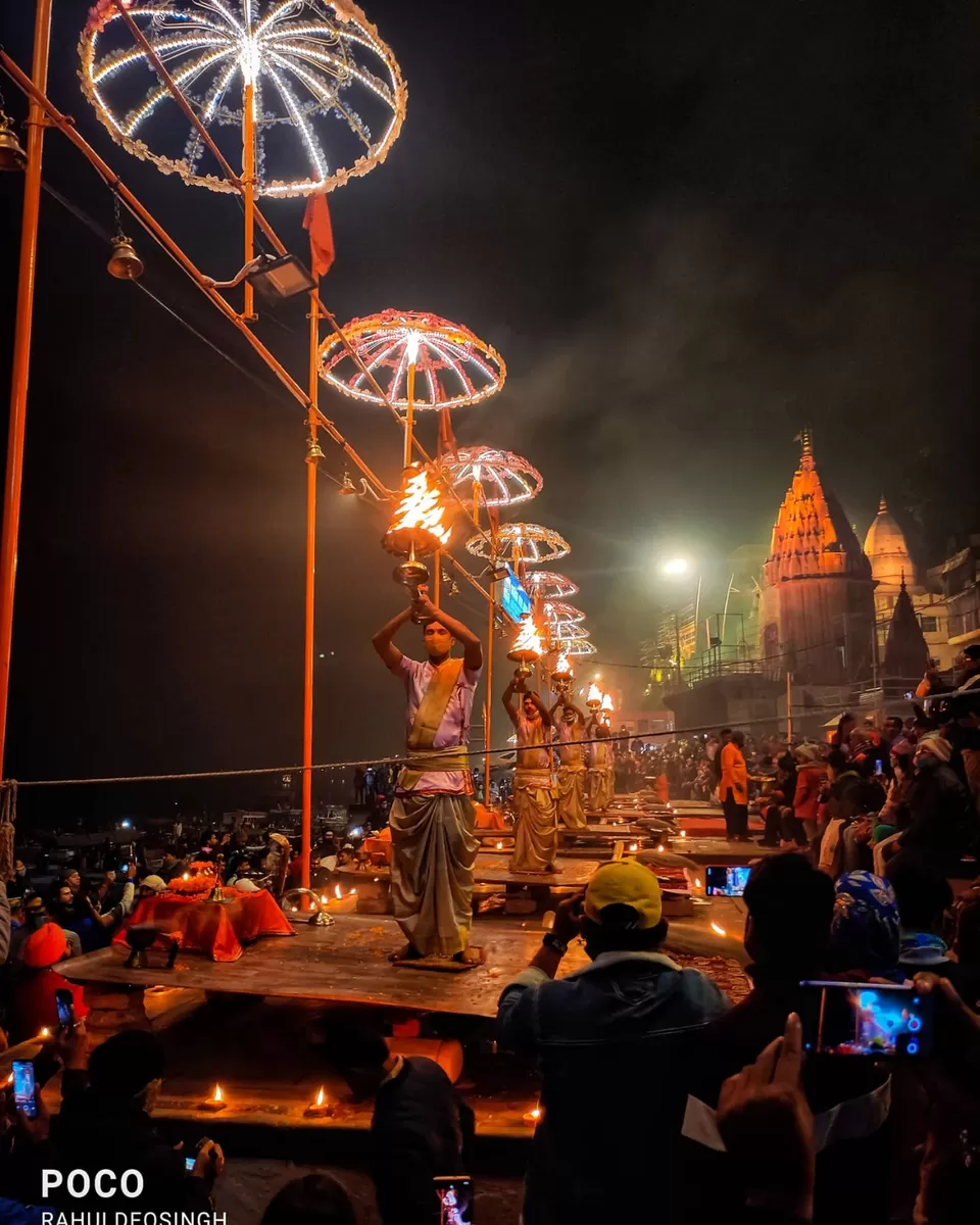 Photo of Amazing night at Varanasi Ghat by Rahul deo Singh