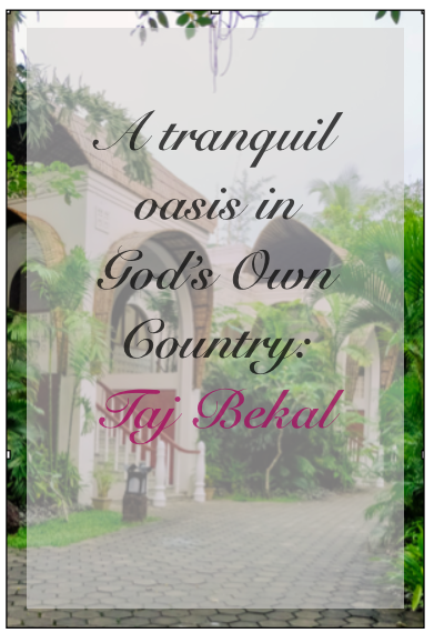 Photo of A tranquil oasis in God’s Own Country: Taj Bekal #summerescape 1/17 by Anju