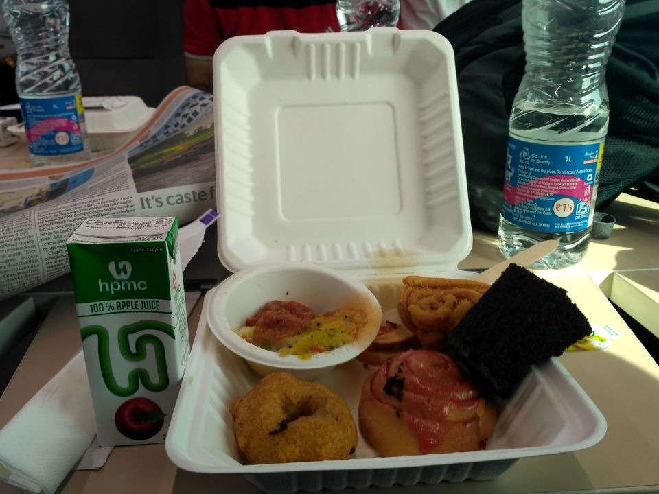 Photo of The Train that serves you 5 Star Delicious Meals : Train 18 #foodmemory #IWillGoAnywhereForFood 2/5 by Rohit Sahu