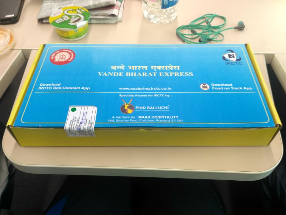 Photo of The Train that serves you 5 Star Delicious Meals : Train 18 #foodmemory #IWillGoAnywhereForFood 5/5 by Rohit Sahu