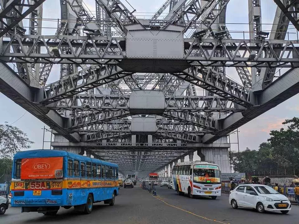 Photo of Howrah Bridge, Howrah, West Bengal, India by Shubham