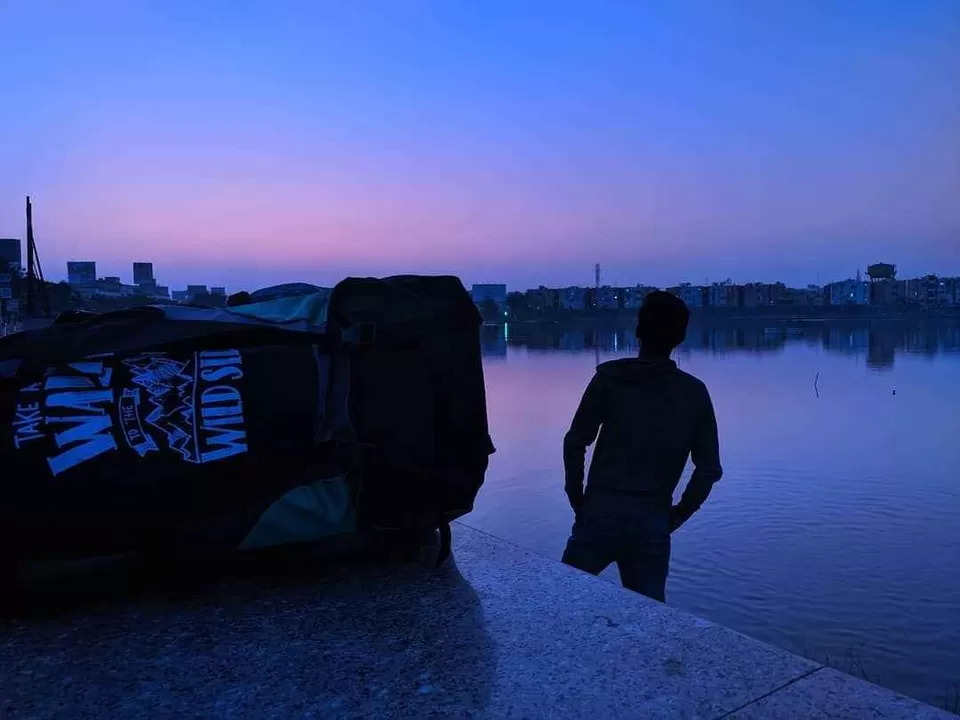 Photo of Marine Drive, Raipur, Gaurav Path, Civil Lines, Raipur, Chhattisgarh, India by Shubham
