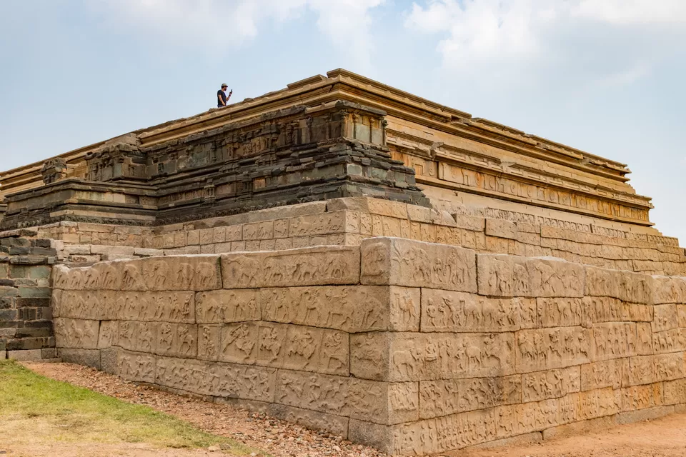 Photo of Mahanavami Dibba, Hampi, Karnataka, India by AJINXD Artist