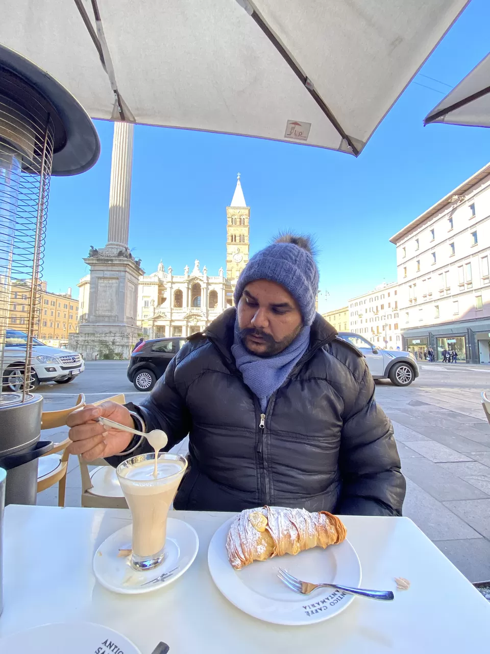 Photo of Antico Caffe Santamaria, Piazza di S. Maria Maggiore, Rome, Metropolitan City of Rome, Italy by Jagjeet Singh