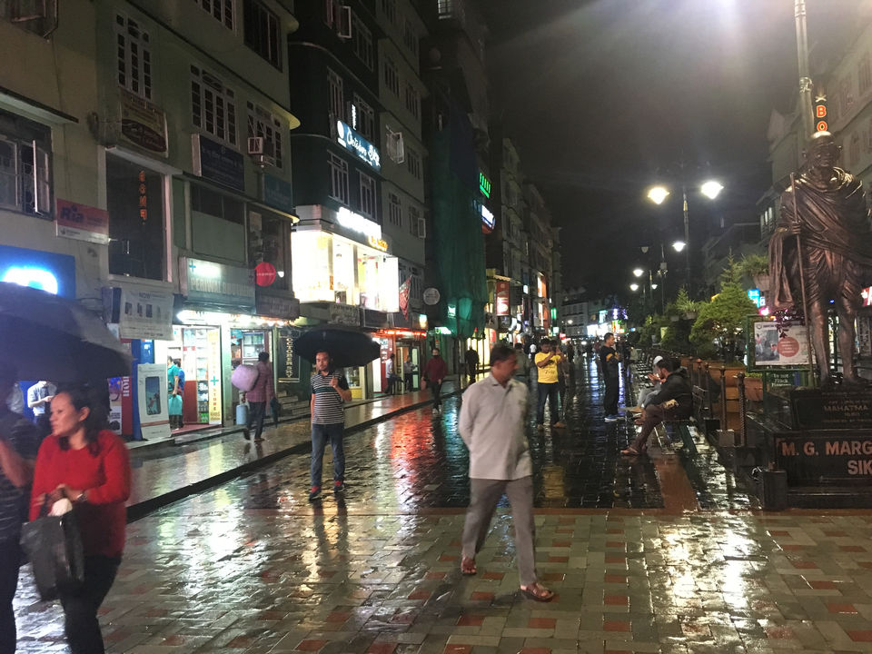 Photo of MG Marg, Vishal Gaon, Gangtok, Sikkim, India by Ranjan Singh