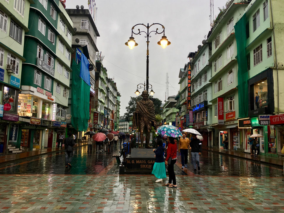 Photo of MG Marg, Vishal Gaon, Gangtok, Sikkim, India by Ranjan Singh