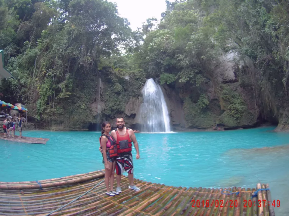 Photo of Kawasan Falls, Badian, Cebu, Philippines by Malika Bhavnani